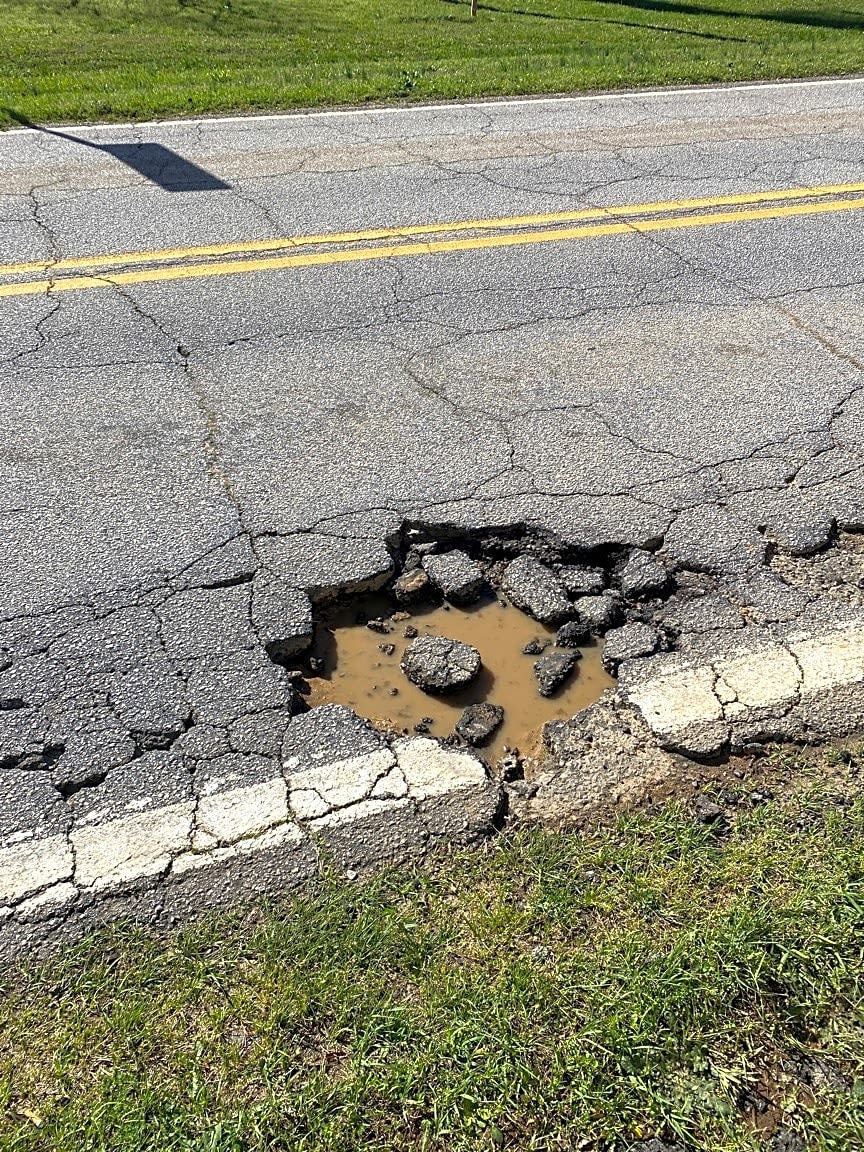 Image submitted with report