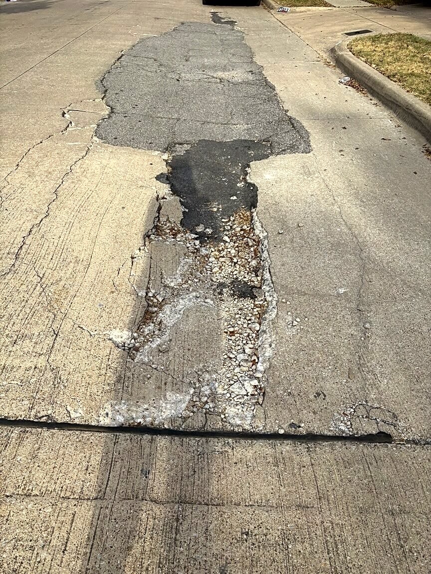 Image submitted with report