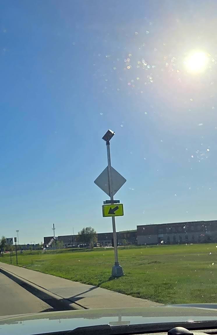 Image submitted with report