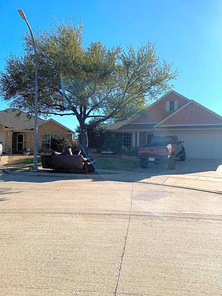 Image submitted with report