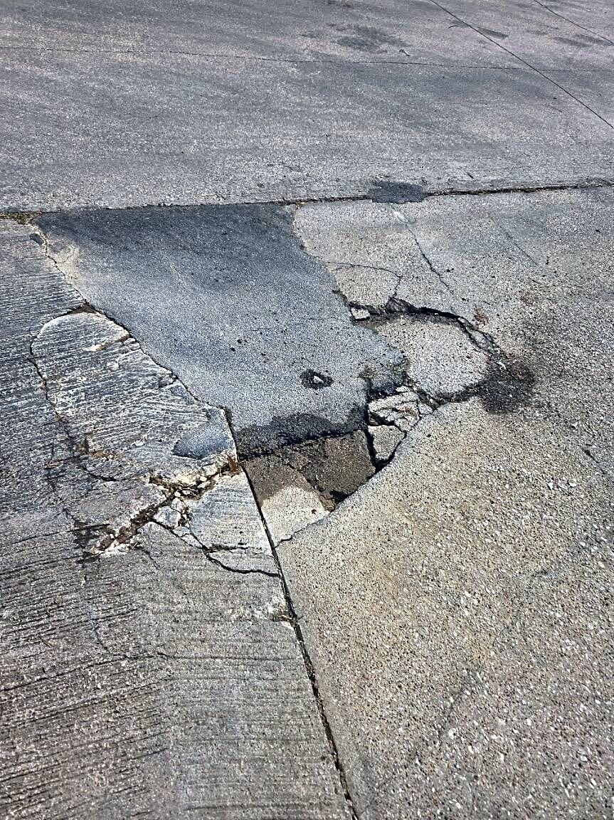 Image submitted with report