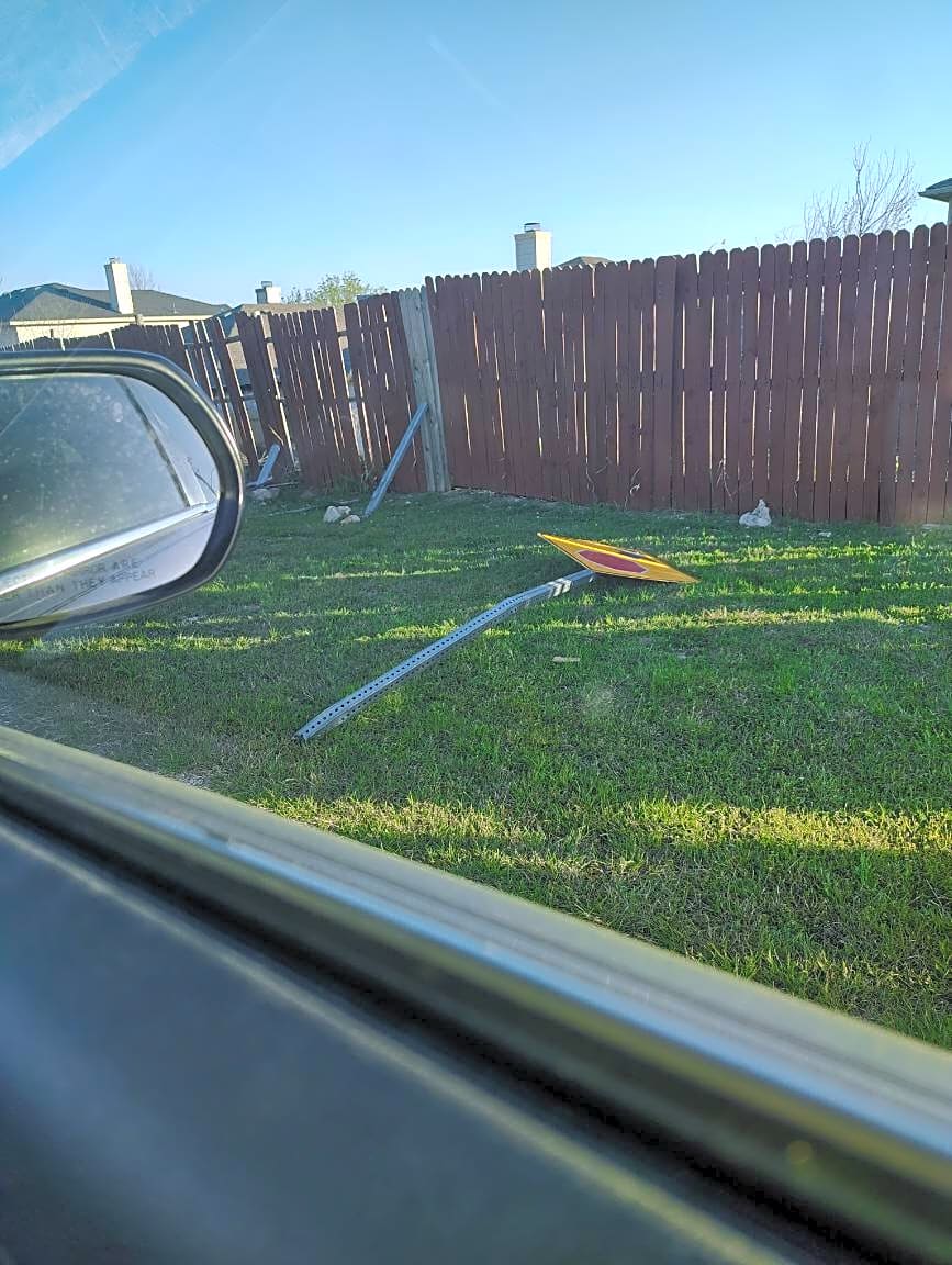 Image submitted with report