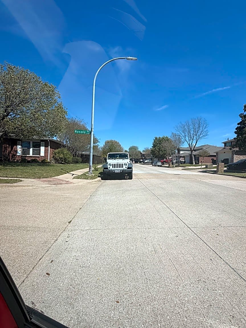 Image submitted with report