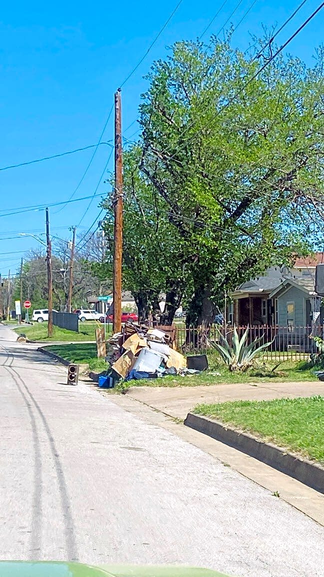 Image submitted with report