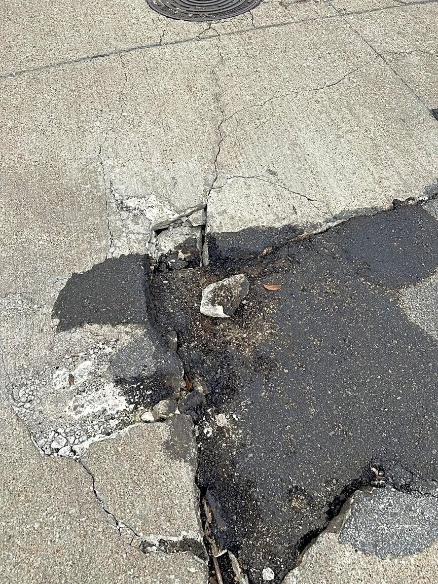 Image submitted with report