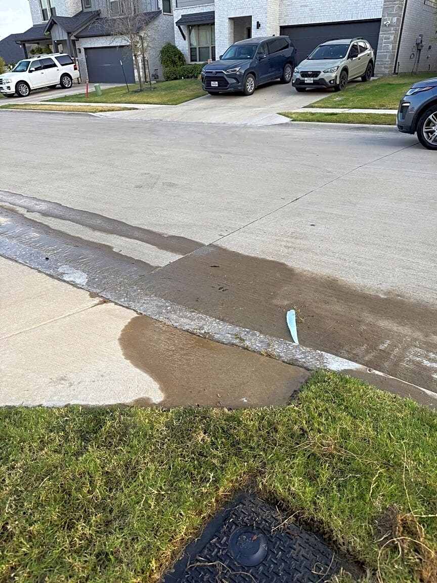 Image submitted with report