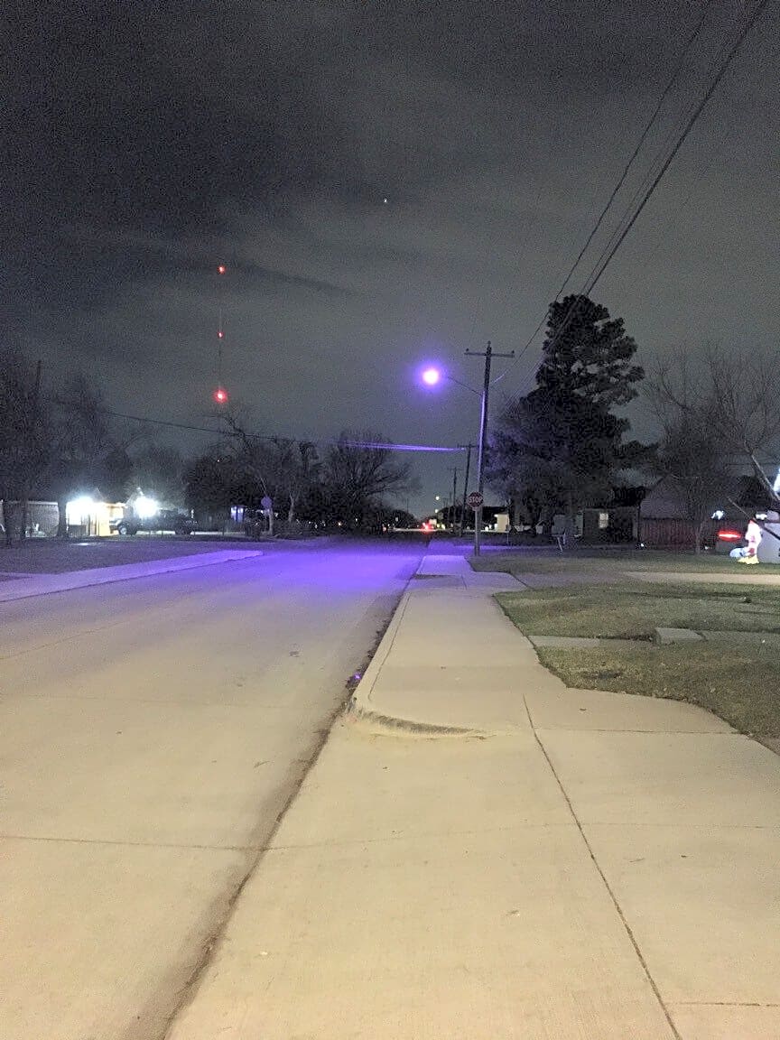 Image submitted with report