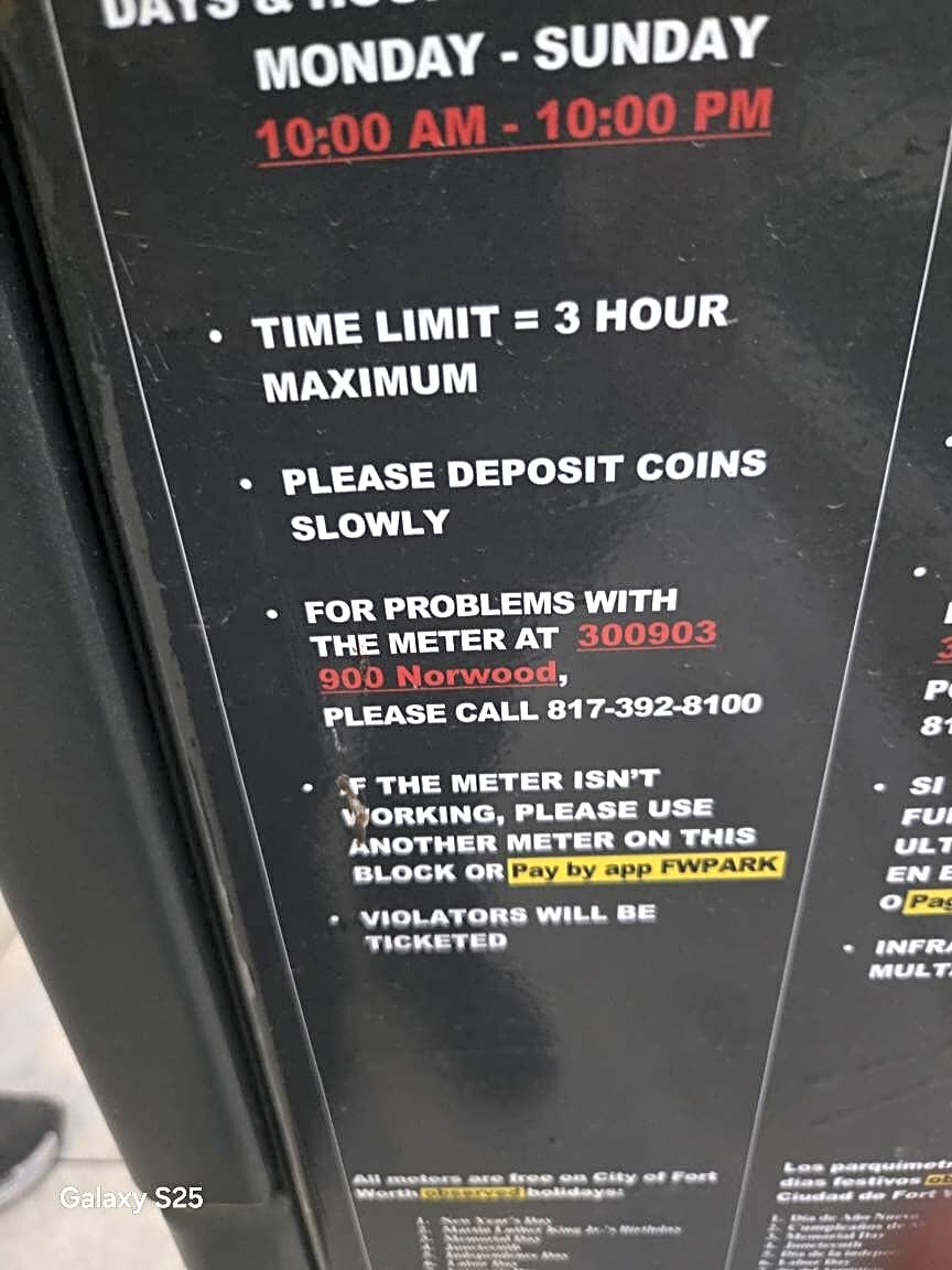 Image submitted with report