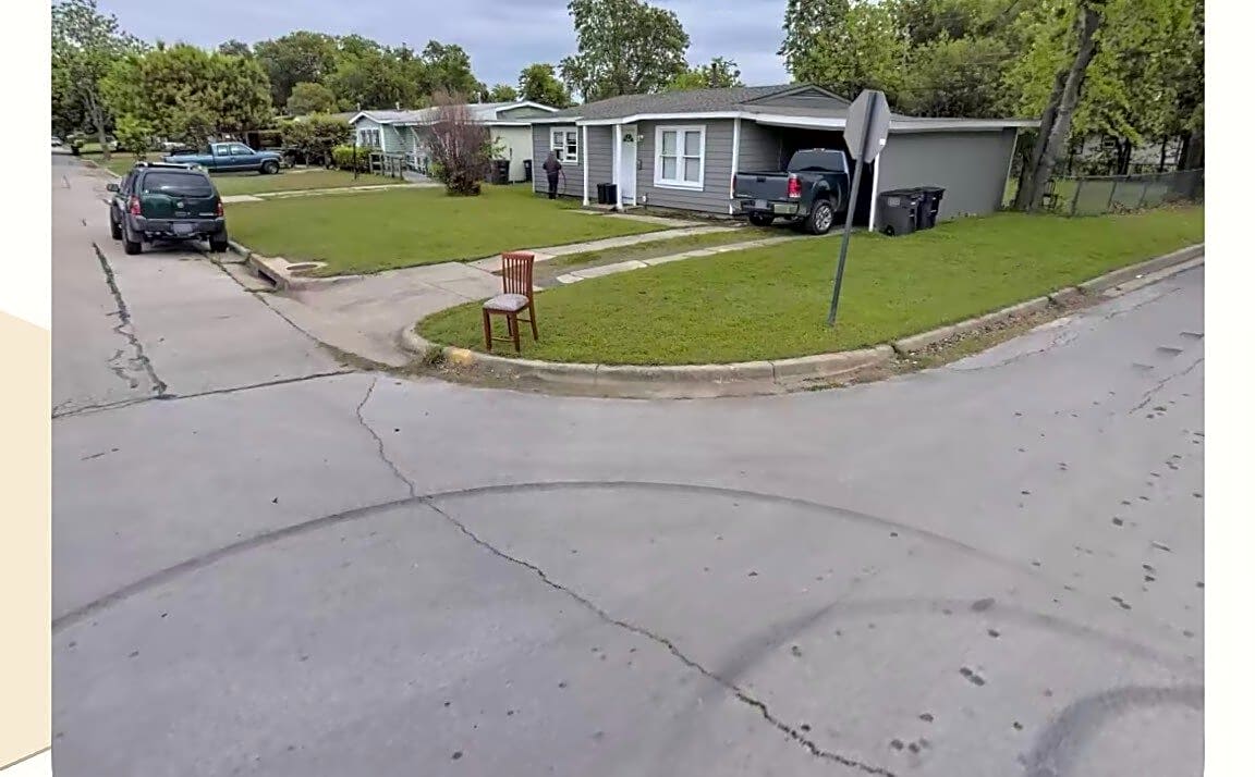 Image submitted with report