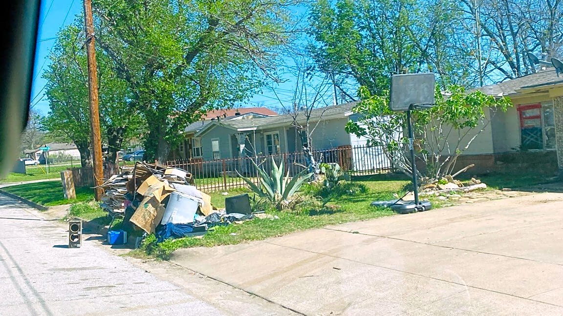 Image submitted with report