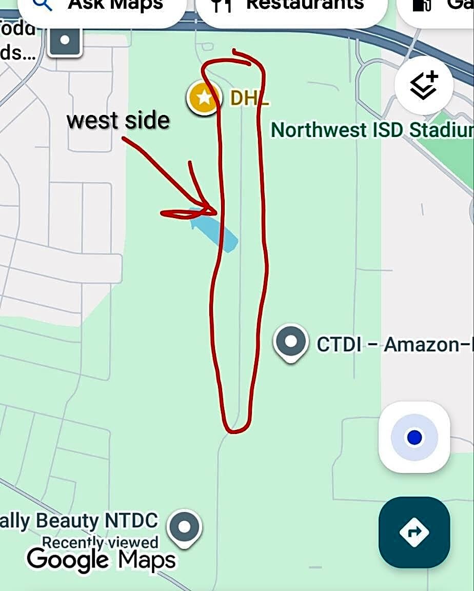 Image submitted with report