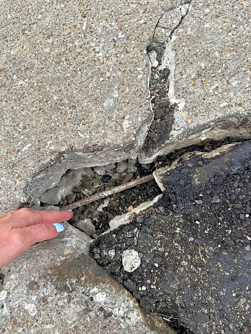 Image submitted with report