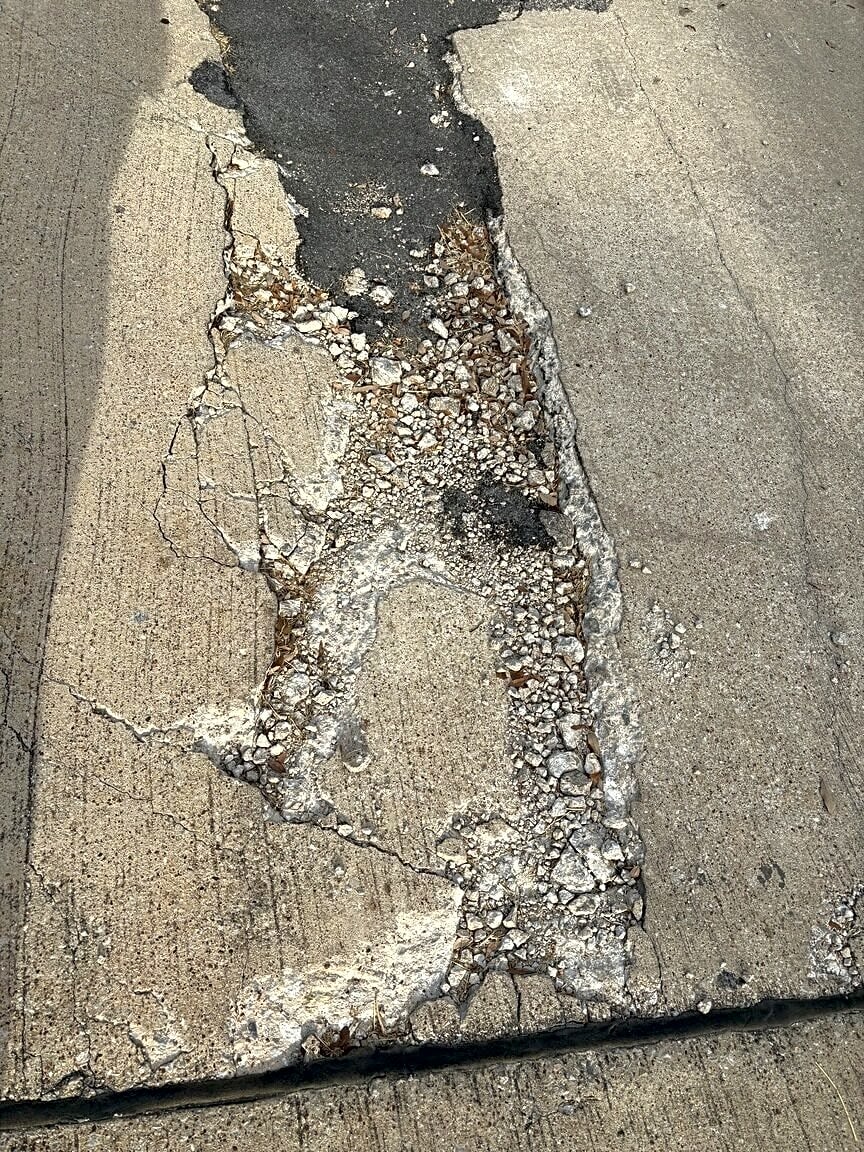 Image submitted with report