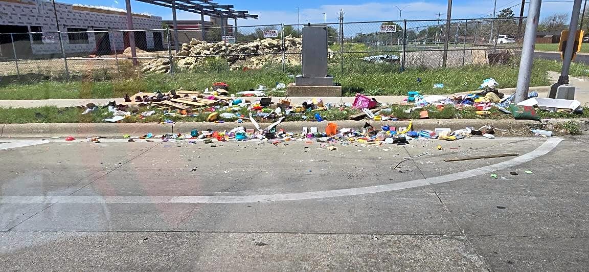 Image submitted with report