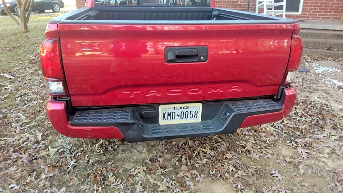 Image submitted with report