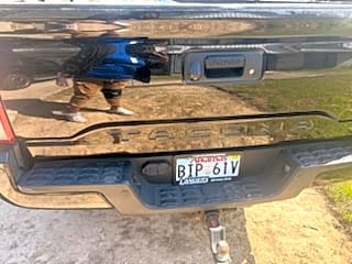 Image submitted with report