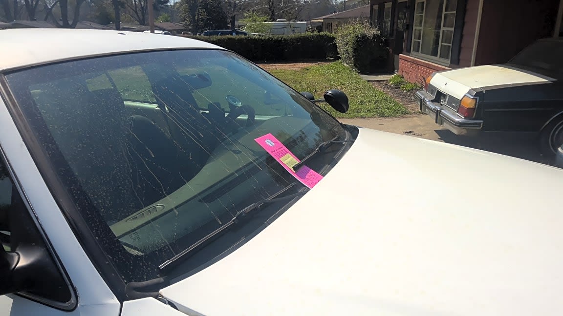 Image submitted with report