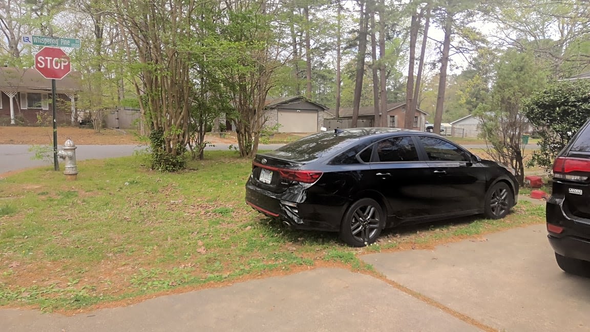 Image submitted with report