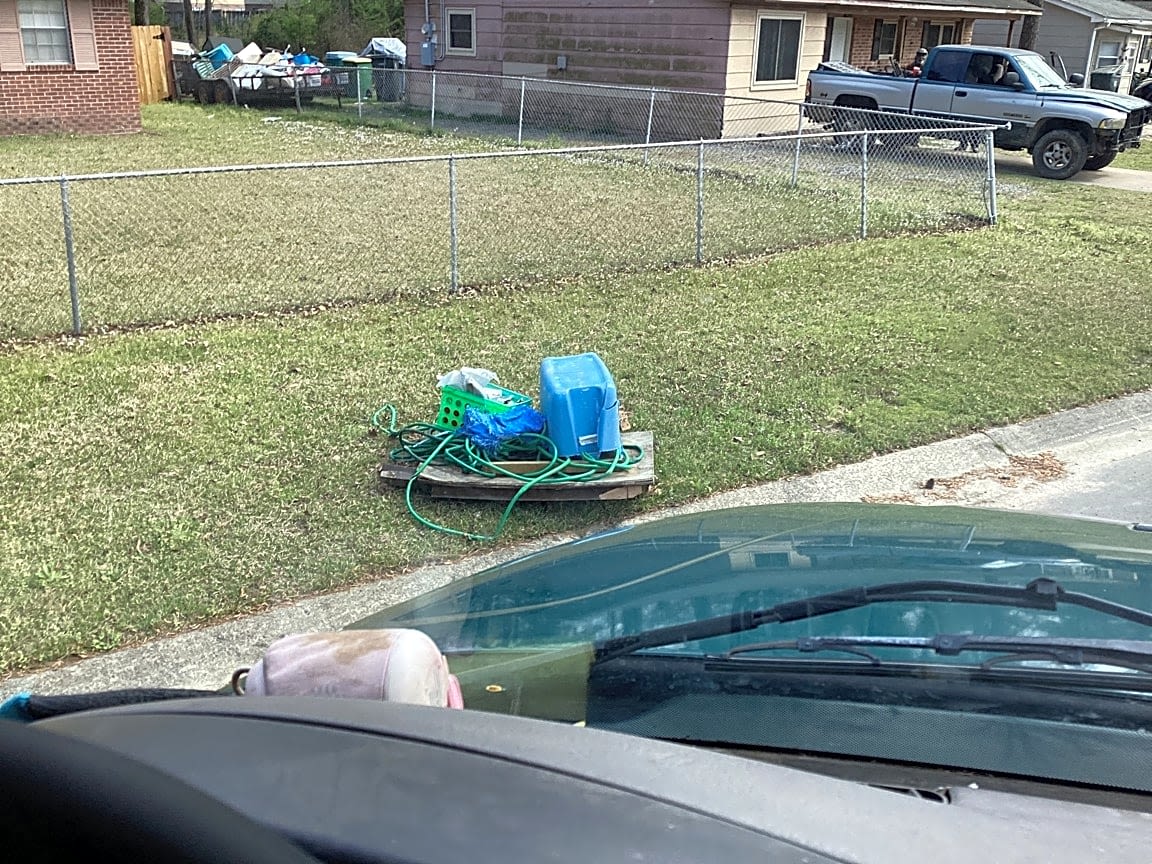 Image submitted with report