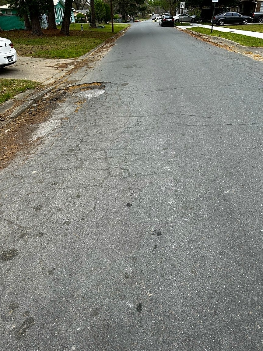 Image submitted with report