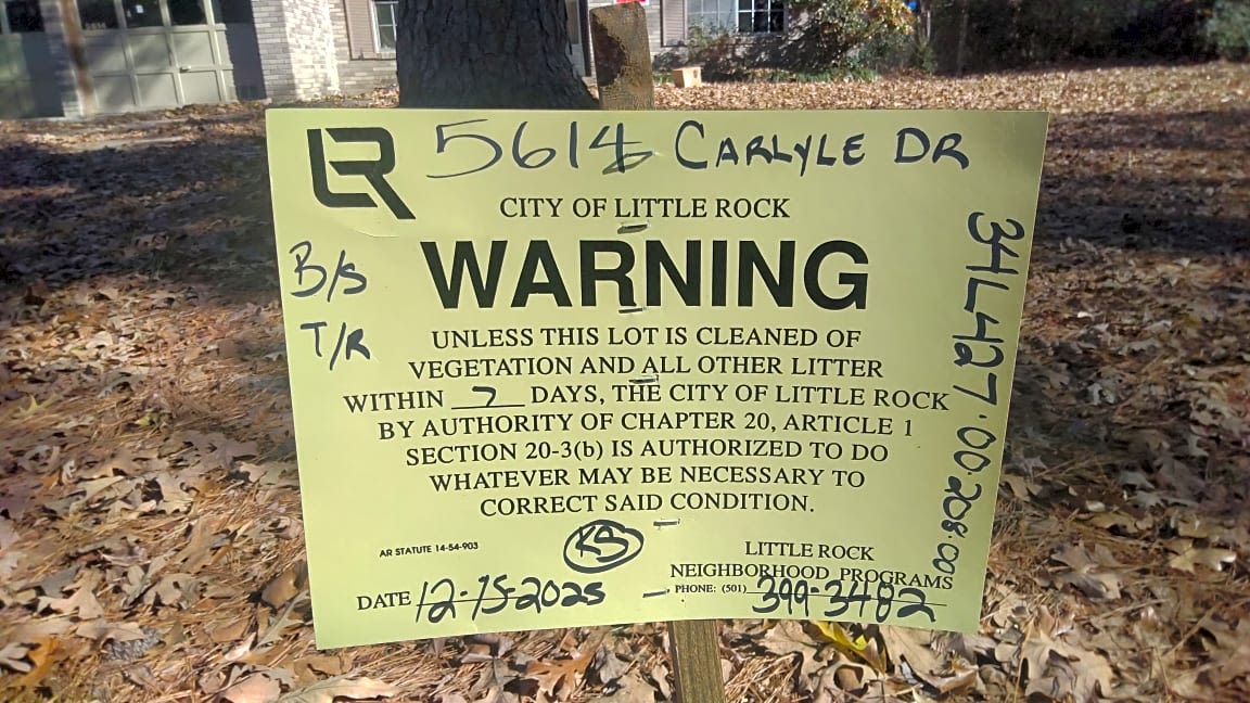 Image submitted with report