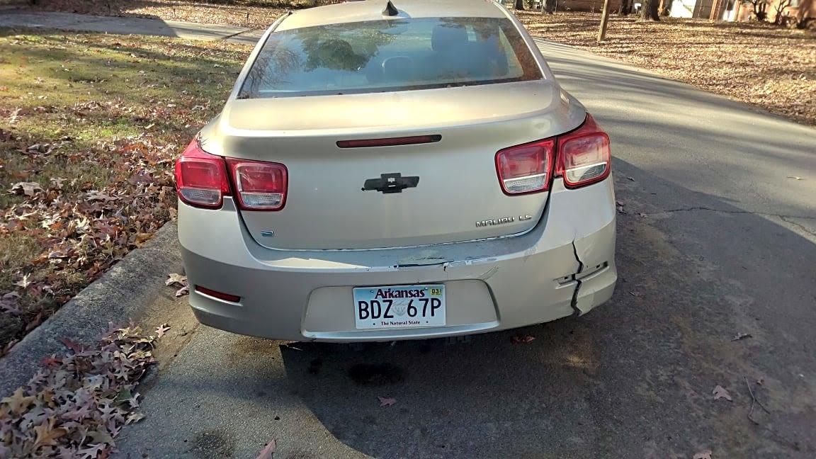 Image submitted with report