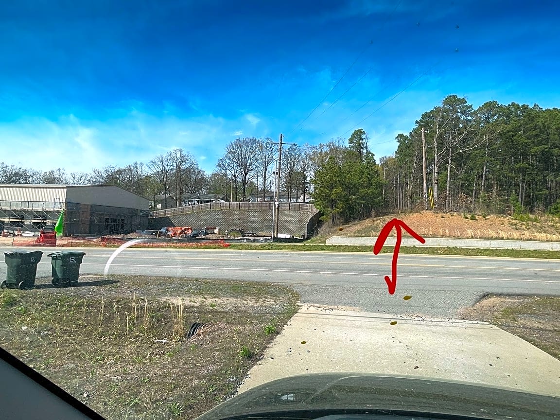 Image submitted with report