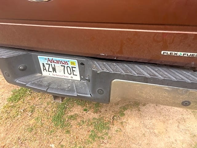 Image submitted with report