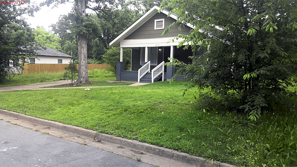 Image submitted with report