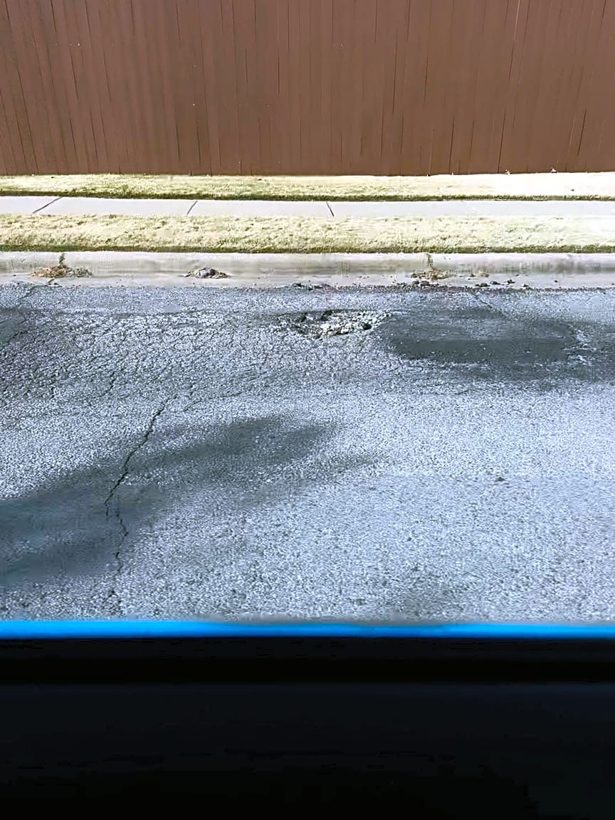 Image submitted with report