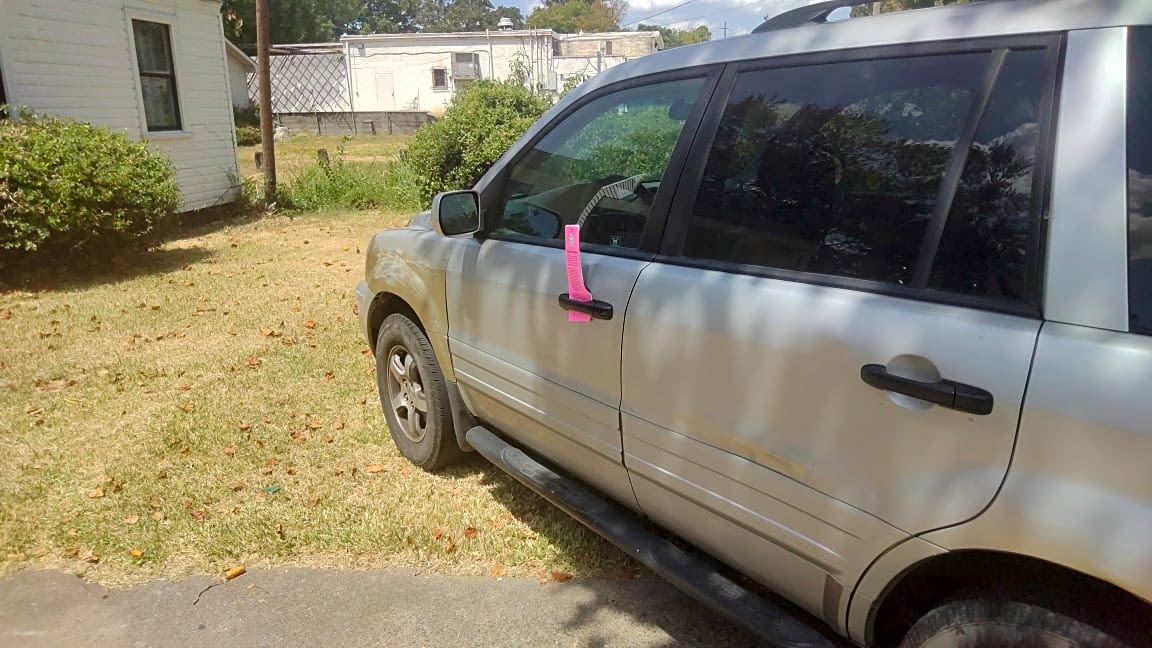 Image submitted with report