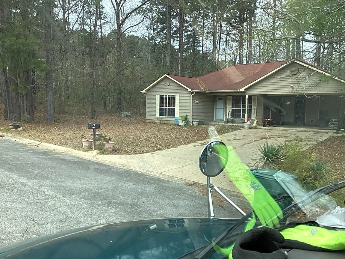 Image submitted with report