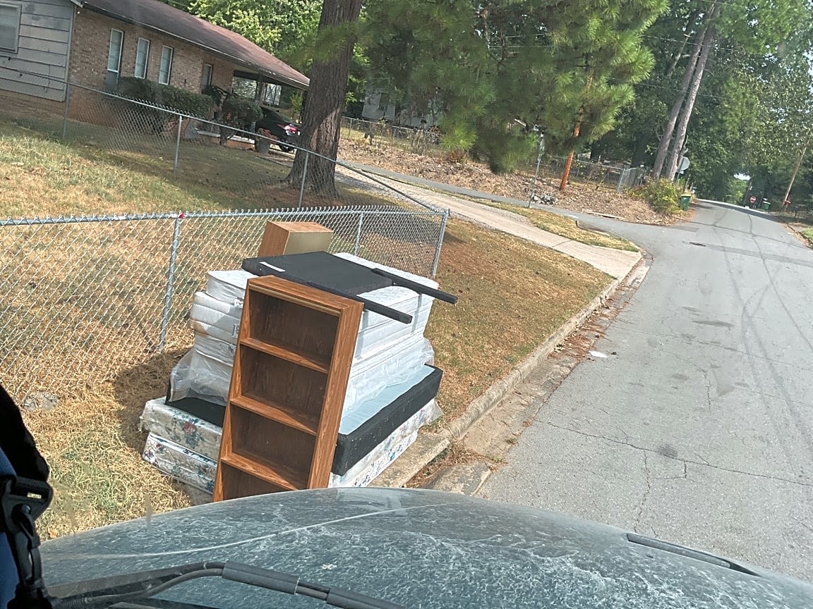 Image submitted with report