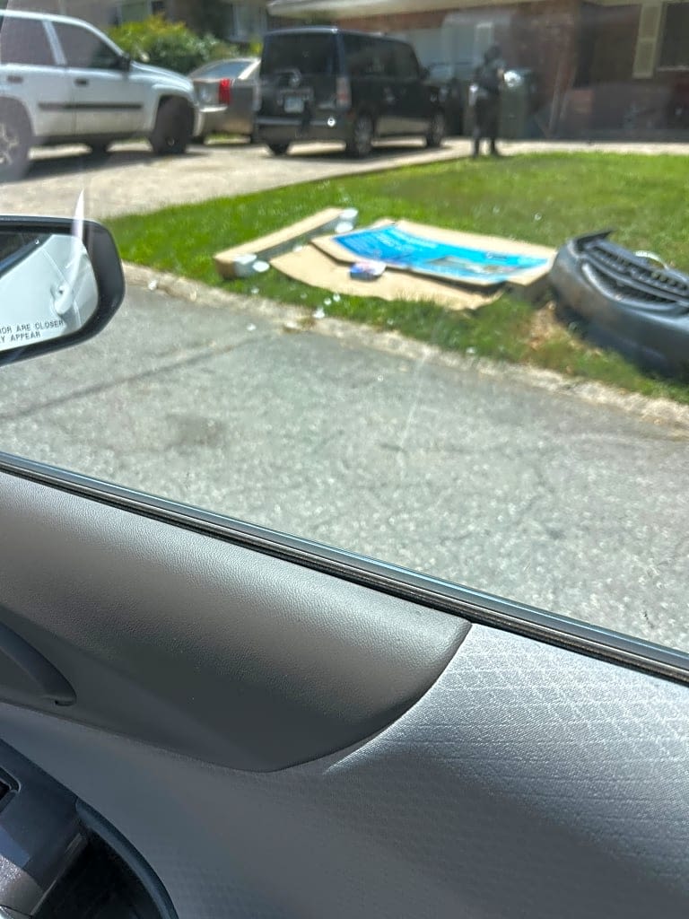 Image submitted with report