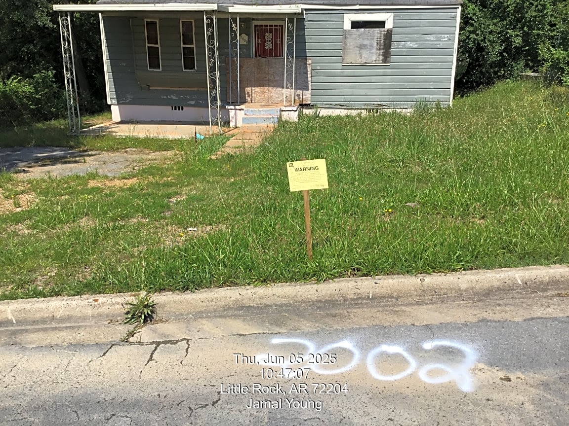Image submitted with report