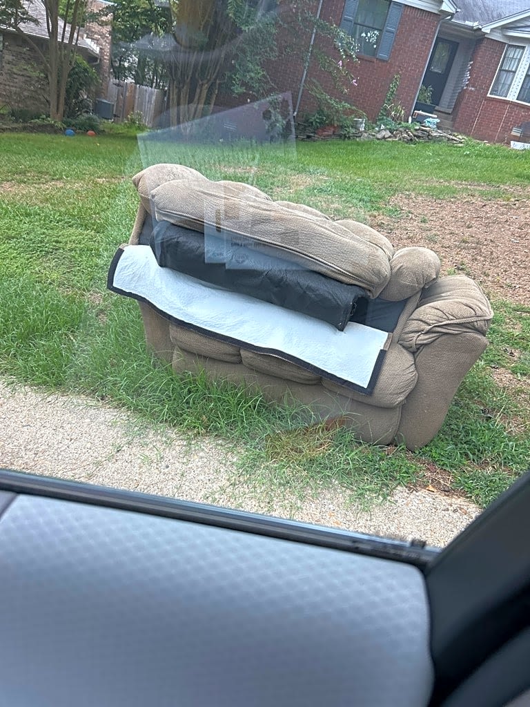 Image submitted with report