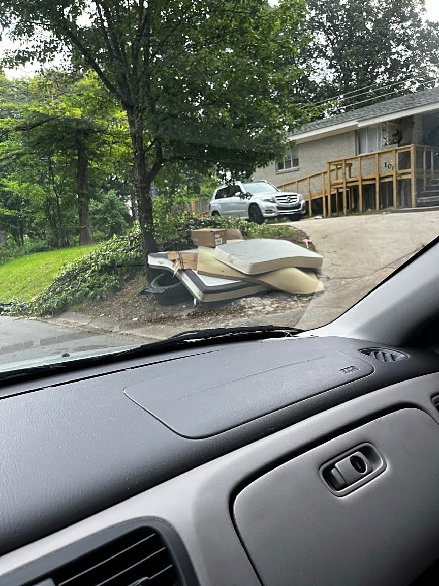 Image submitted with report