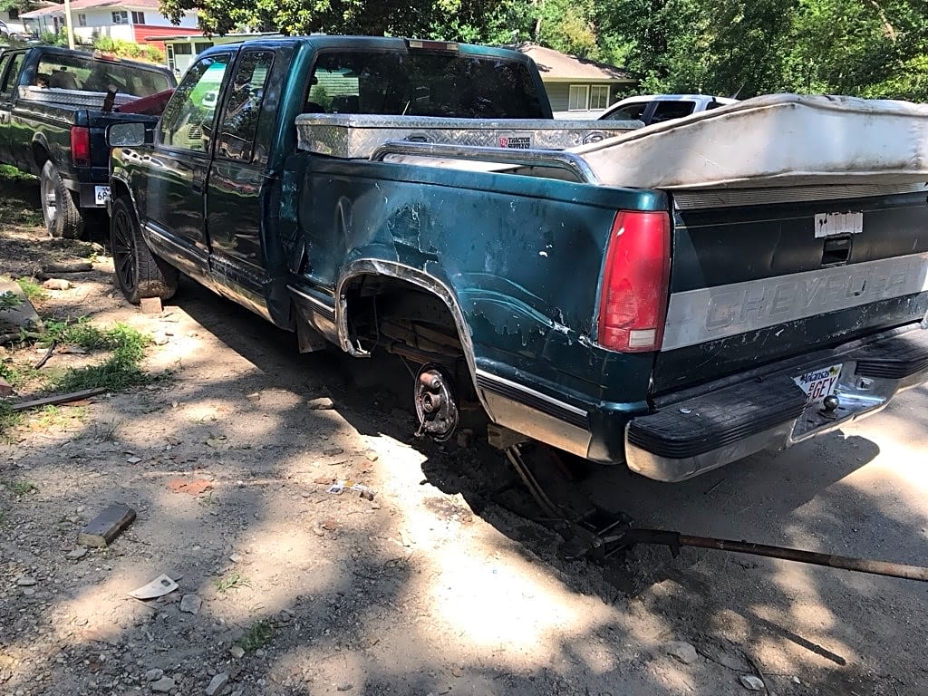 Image submitted with report