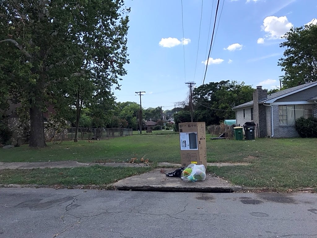 Image submitted with report