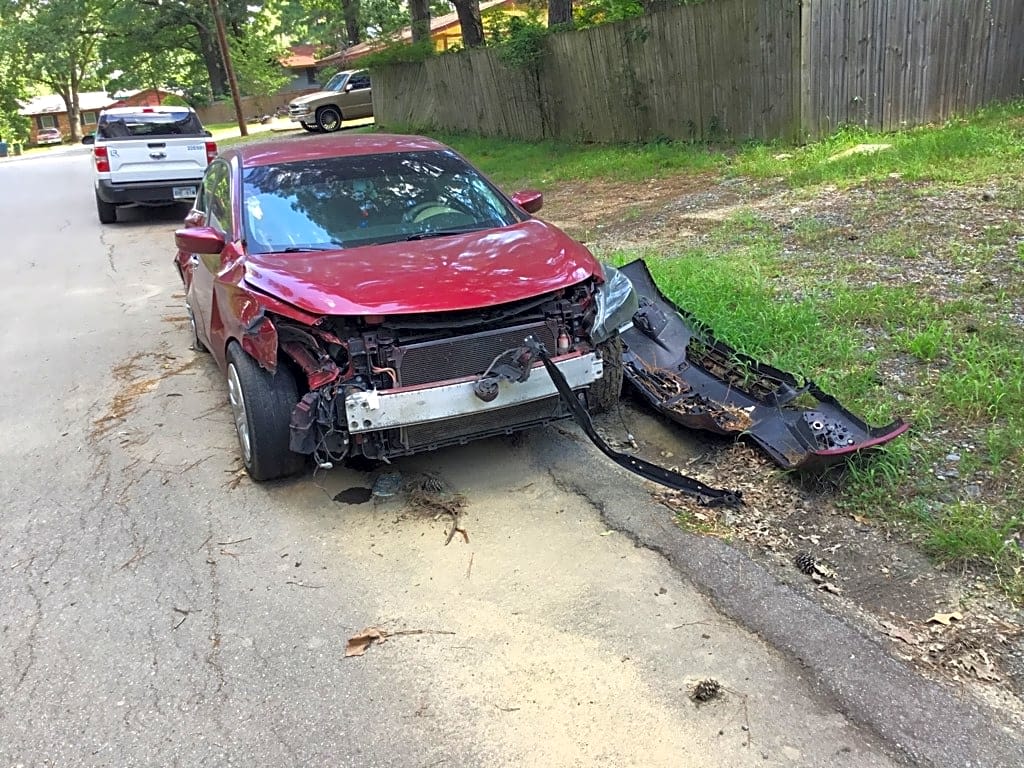 Image submitted with report