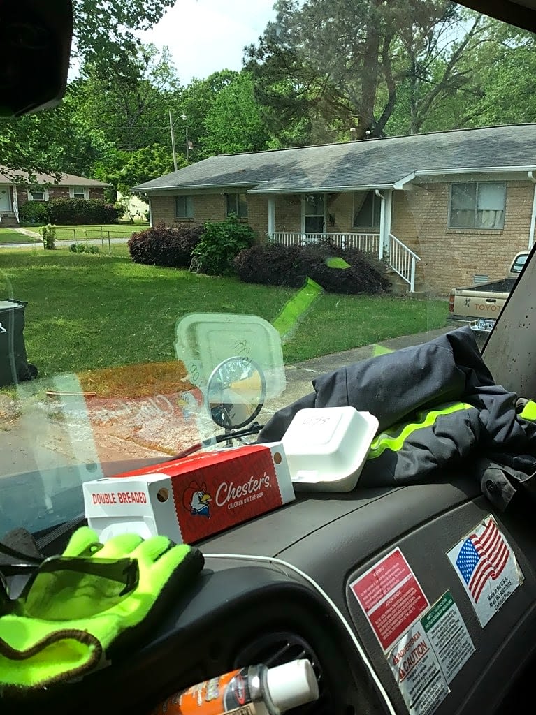 Image submitted with report