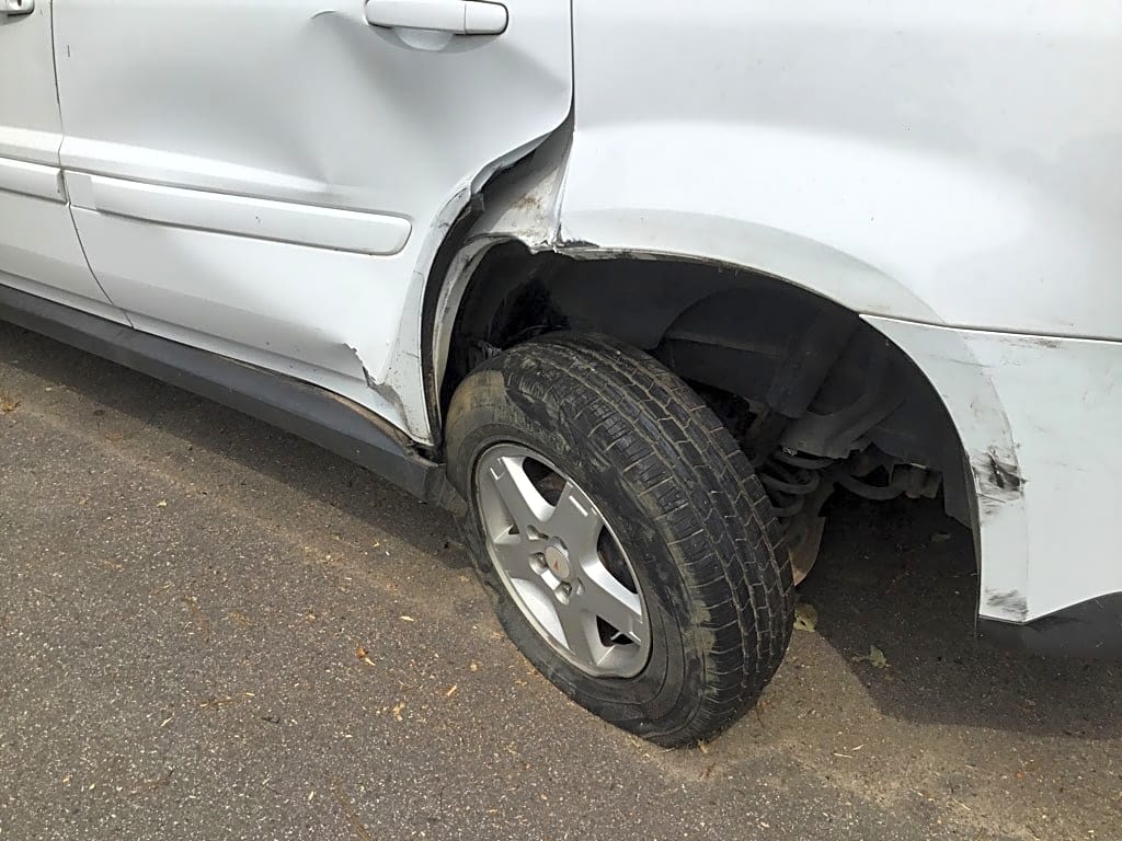 Image submitted with report