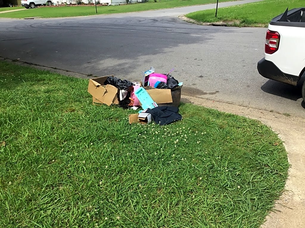 Image submitted with report