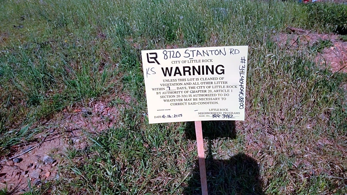 Image submitted with report