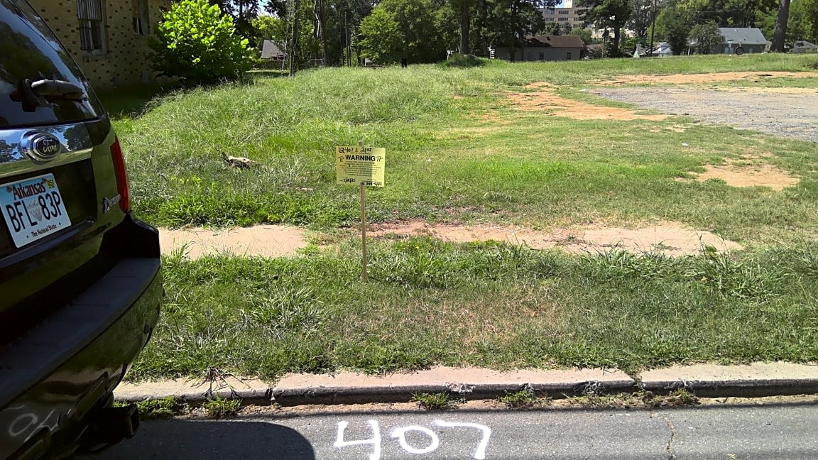 Image submitted with report