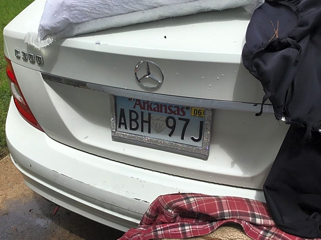 Image submitted with report