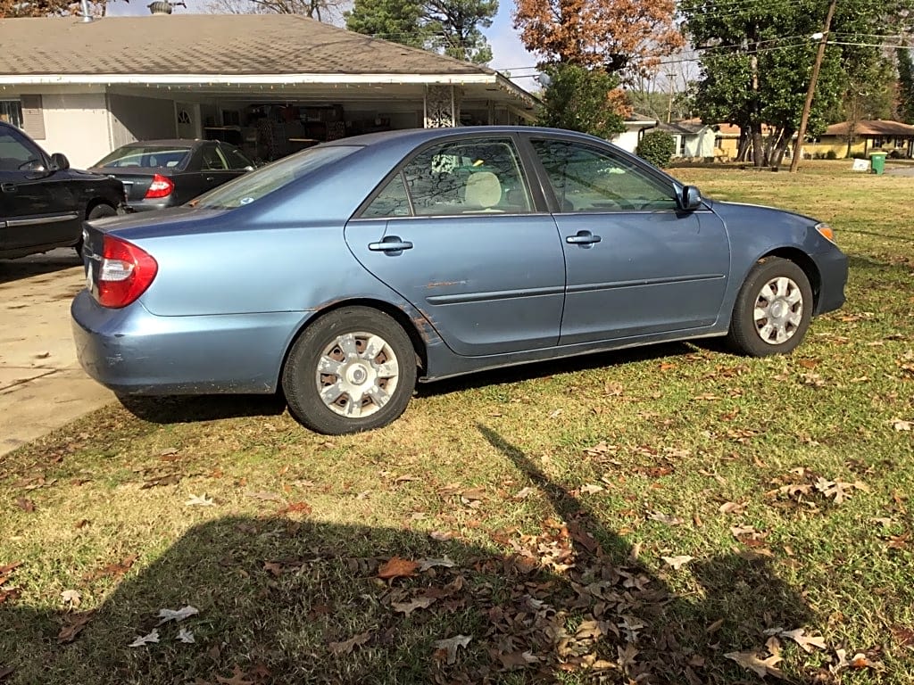Image submitted with report