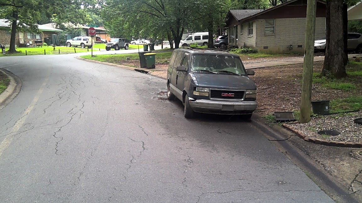 Image submitted with report