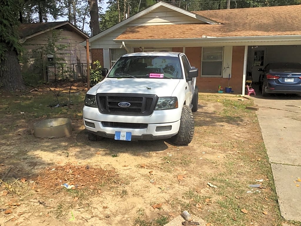 Image submitted with report