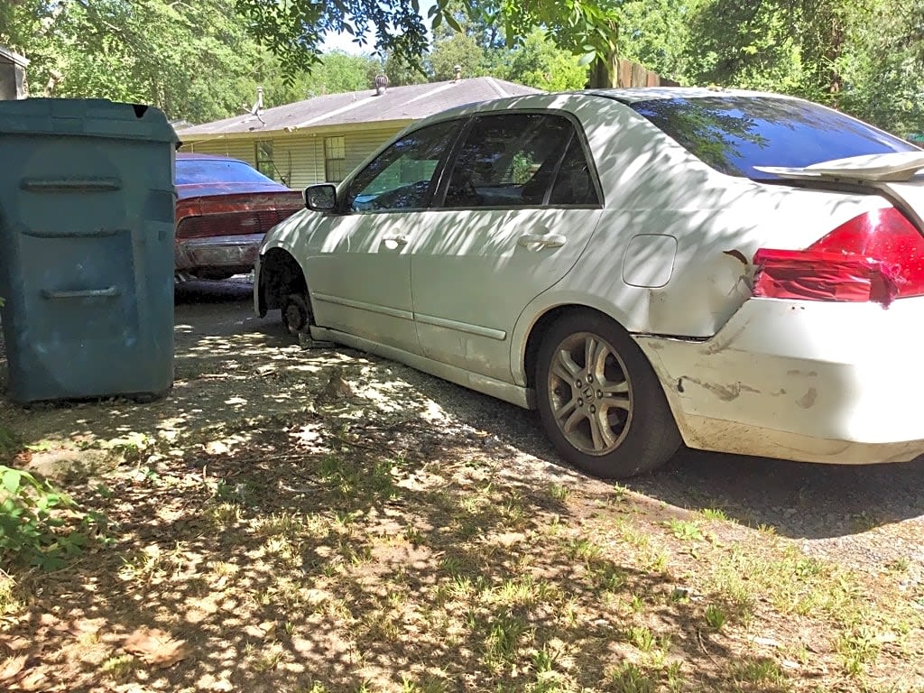 Image submitted with report